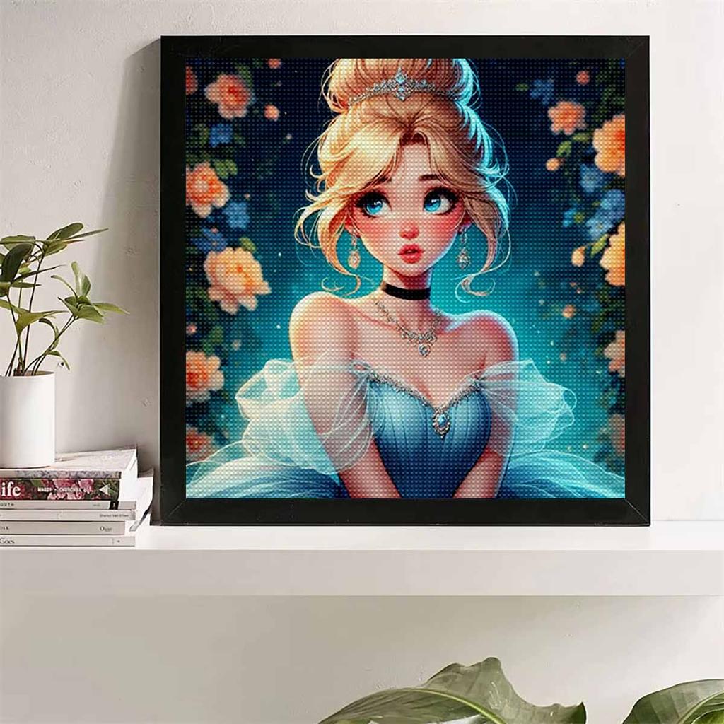 Disney 5D Diamond Painting Disney Princess Image Art Style Cross Stitch Mosaic Kit Home Decor Wall Sticker DIY Handmade Gift
