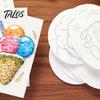 Sketch And Color Water Activation Kit Magic Foam Texture Painting DIY 3D Art with Mess-Free Brush Pens Puffy Popcorn Drawing Canvas Sponge Craft