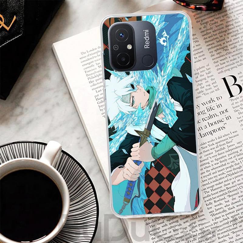 Hitsugaya Toushirou Bleach Cover For Xiaomi Redmi 14C 13 13C 12 12C 10 10C 9 9C 9T 9A Phone Case 10A 8A 8 7A 7 6A 6 Pro K70 K60