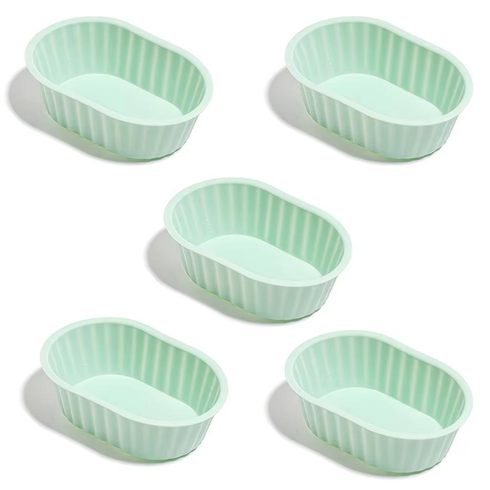 Oval Cupcake Baking Molds Food-Grade Baking Cups Baking Tray Baking Molds  Kitchen Gadgets