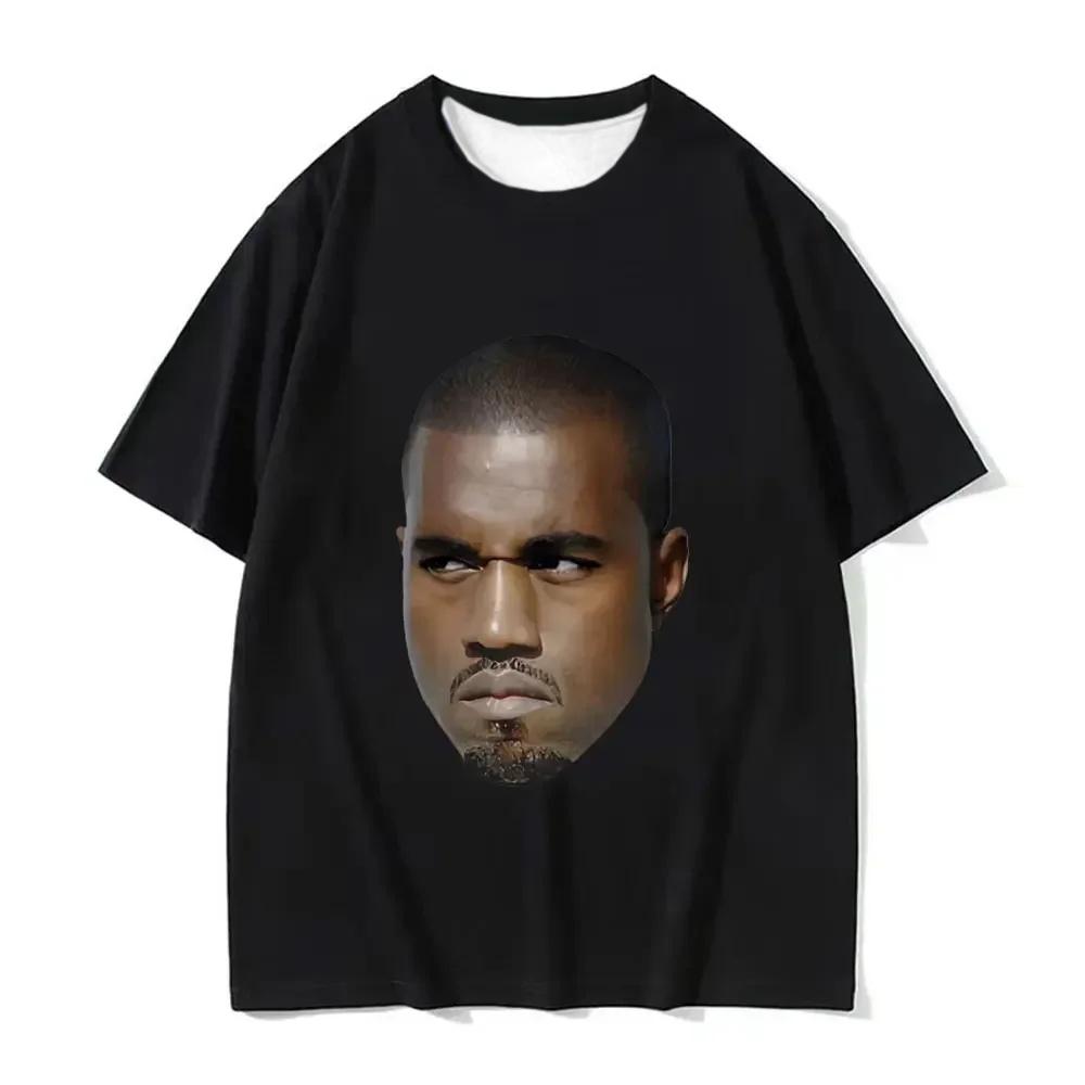 Funny Kanye West Meme T-Shirt Men's Vintage Fashion Hip Hop Rap Style Tshirt Men Women Short Sleeve T Shirt Streetwear
