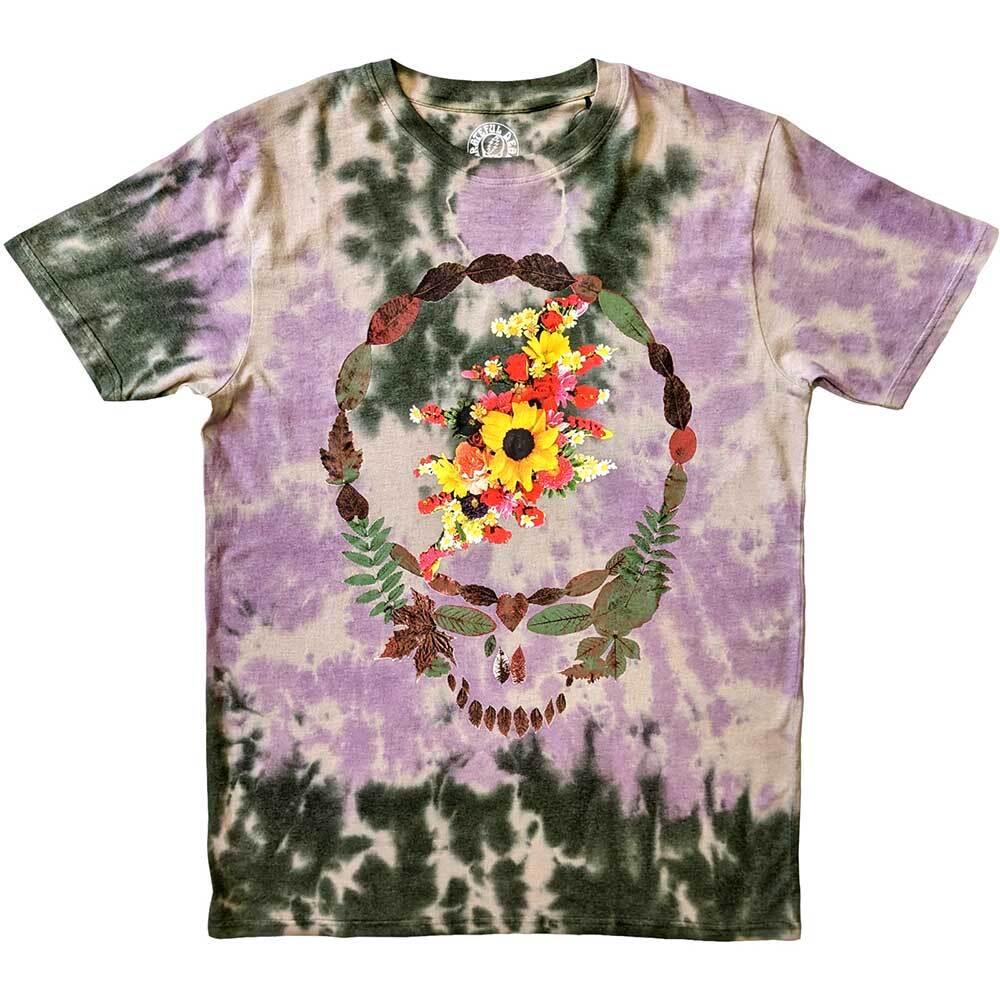 Grateful Dead Dead Leaves  Bouquet T-Shirt Neutral New S