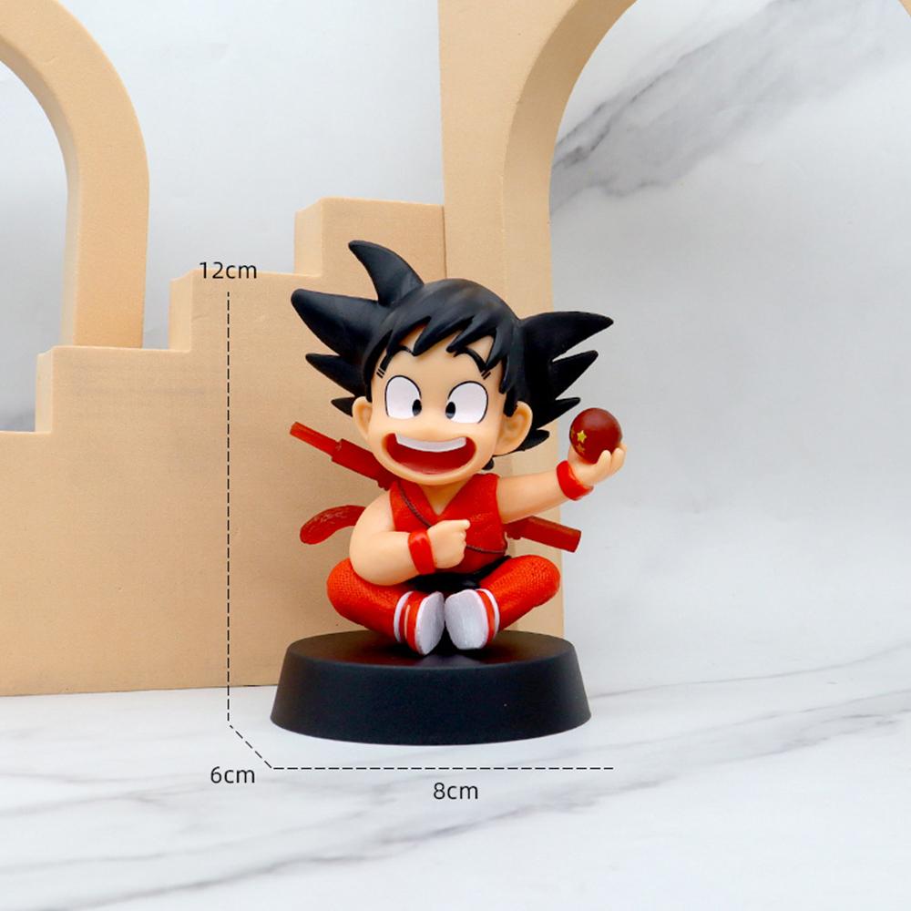HOT Cartoon Anime Figure Dragon Ball Z Children Toys Doll Kawaii Goku Model Accessories Children's Durable Gift Action Figures Hobbies