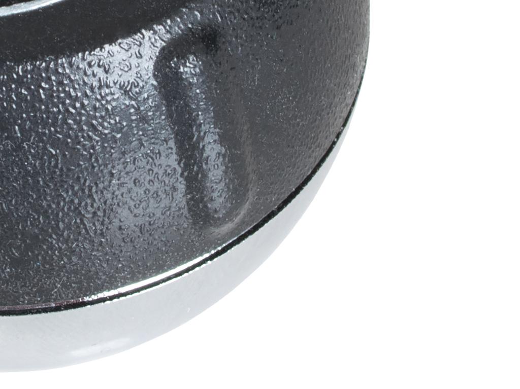 Fiat 500 2007- Gear Shift Knob, Chrome & Black, 5-Speed