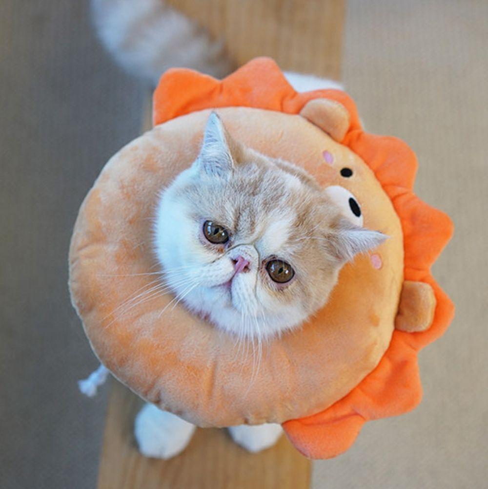 Adjustable Anti-Bite Prevent Bite Wound Healing Elizabeth Circle Recovery  Collars Cat  Collar Pet Supplies Protection Collar