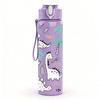 1PC Summer Beach Doodle Line Art Print 750ml Color Plastic Sports Water Bottle Leakproof Flip Straw Lid Suitable for Sports Office Home Use