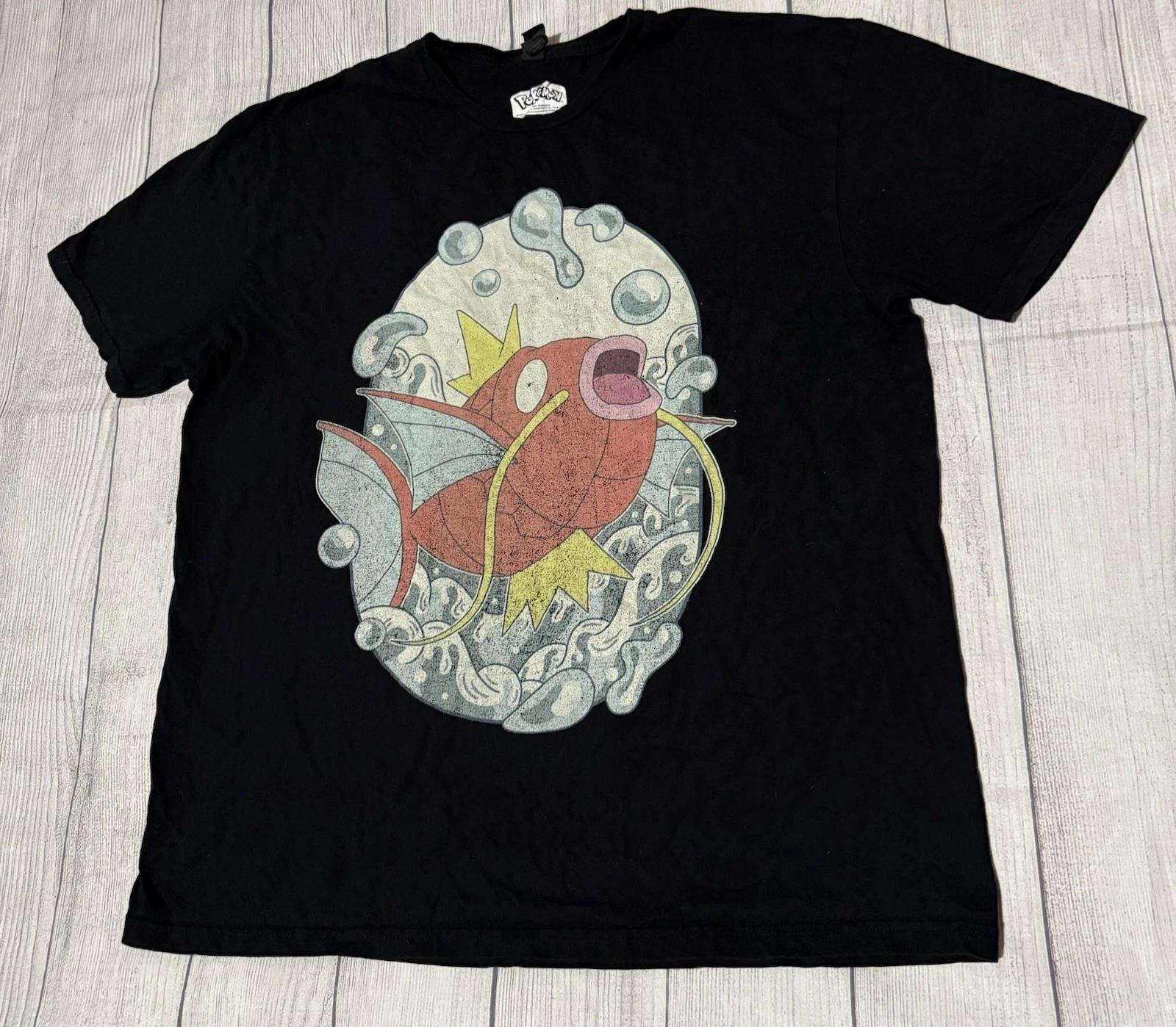 Pokemon Amazon Graphic T Shirt Club Exclusive Magikarp Size XL HTF Rare M
