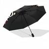 1pc Halloween Cat Automatic Folding Umbrella, Sturdy And Durable Automatic Folding Umbrella with 8 Ribs, Convenient for Outdoor Use140