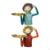 Figurine Statue Storage Tray Collectible Sculptures Decorative for Living Home Decoration