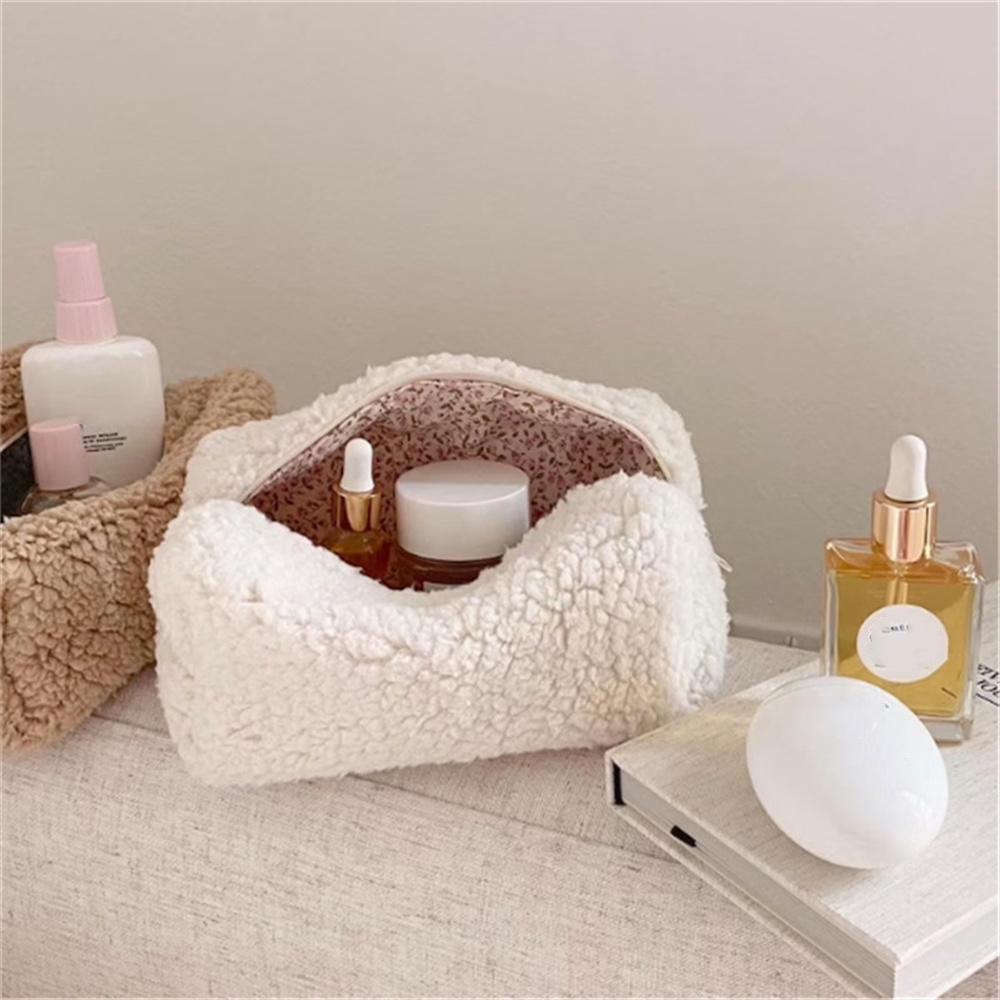 Skincare Bag Small Size Toiletry Bag Makeup Pouch Zippered Cosmetic Bag For Daily Use Personal Care Travel