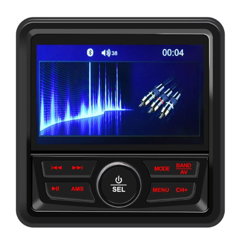 Marine Radio For Yacht ATV UTV Digital Media Audio Playe Waterproof Boat Accessories
