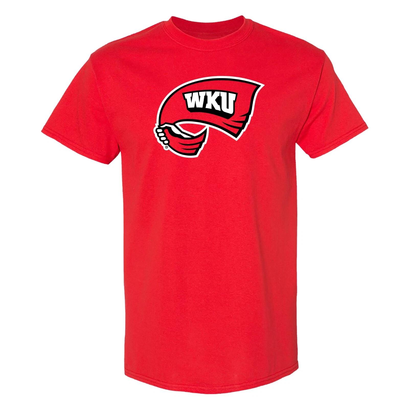 Western Kentucky University Hilltoppers Primary Logo T-Shirt - Red S