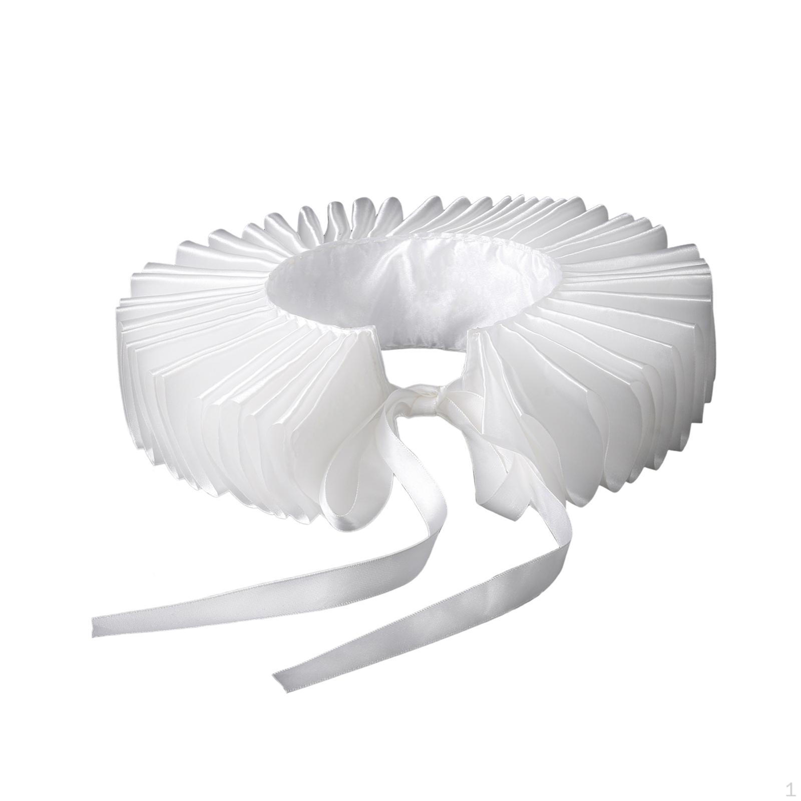 Воротники с оборками Легко надевать Ложный клоун для вечеринки на Хэллоуин style A