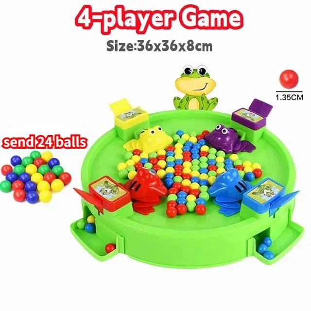 Fun Frog Eats Beans Kids Toys Table Board Game Parent-child Interaction Amuse Decompression Educational Games Children Toy Gifts