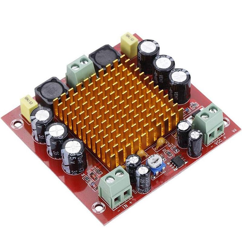 TPA3116DA DC 12V 24V 150W TPA3116D2 Mono Channel Digital Power Amplifier Amp Board With Preamplifier XH-M544