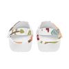 Color Print EVA Clogs Women Men Soft Comfort Slip On Ventilated Garden Shoes Beach Pool Bathroom Home Daily Shoes Home Use