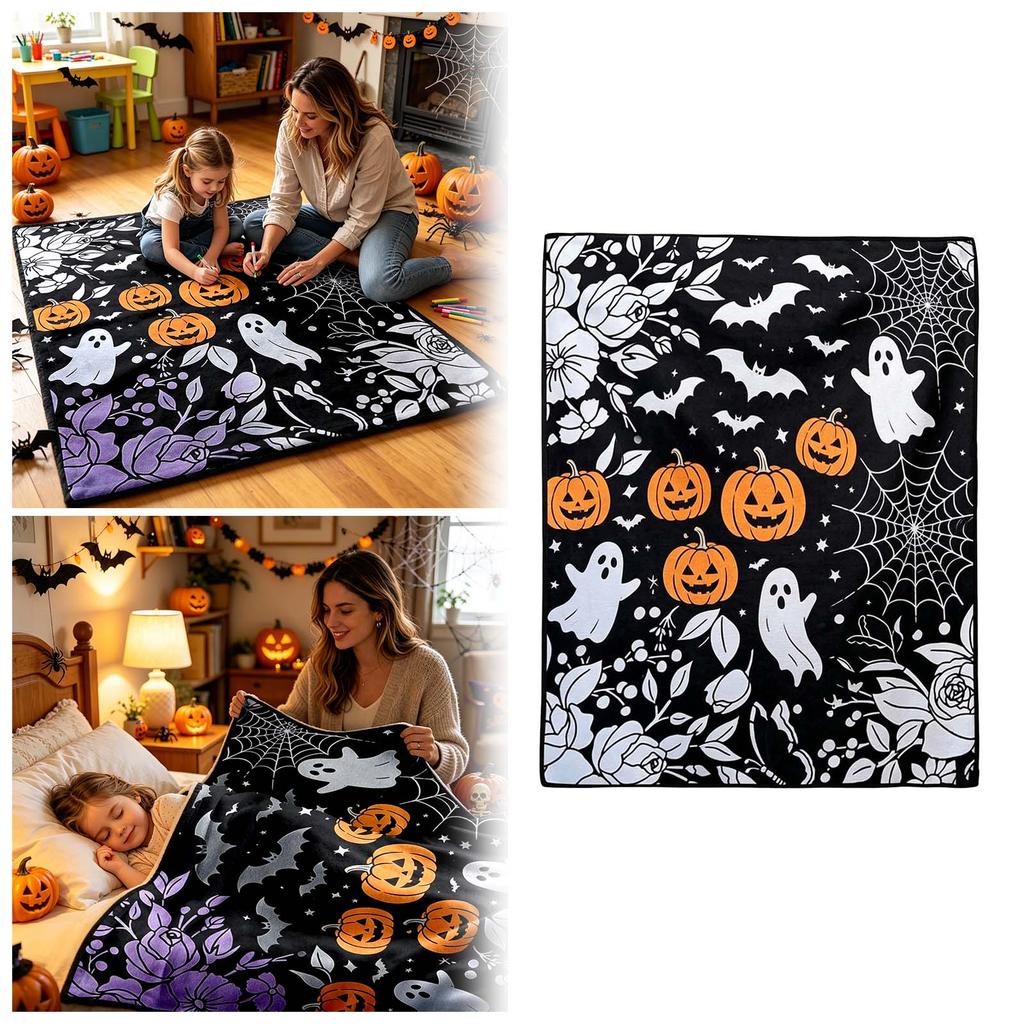 DIY Halloween Maldecke Ausmalen für Kinder Partyaktivität