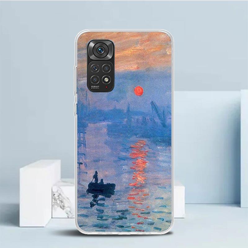 

Van Gogh Oil Art Painting Phone Case For Xiaomi Redmi Note 15 14 14S 13 12S 12 Pro Plus 11S 11 11T 11E 10S 10 + Soft TPU Back Co Redmi Note 10 4G