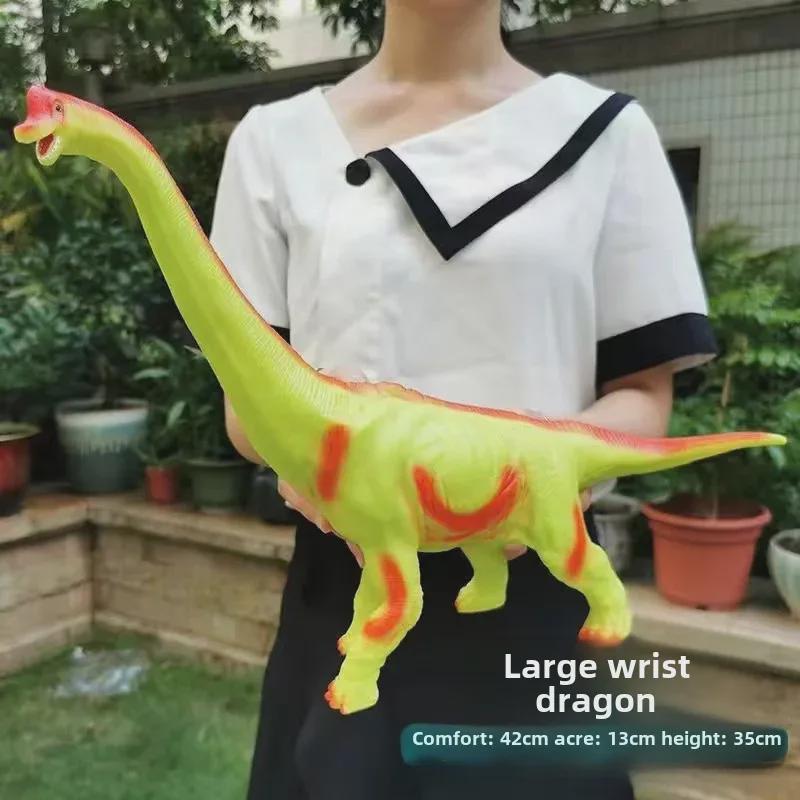 

Большие мягкие гелевые игрушки-динозавры со звуком: Модели тираннозавра и трицератопса для мальчиков Single Dinosaur Sound