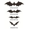 48Pcs 3D Bats Wall Stickers Halloween Decorations, 3D Bat Stickers for Window Wall Decorations, Halloween Party Supplies