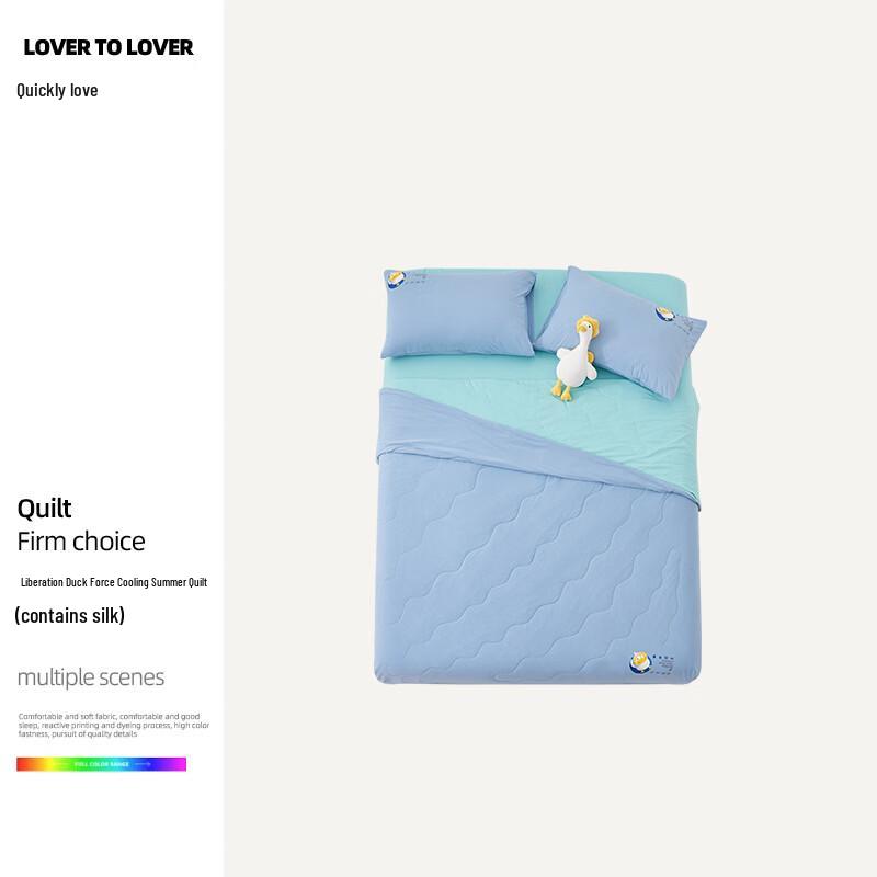 

Yiyi ai Cooling Mulberry Silk Blend Summer Quilt