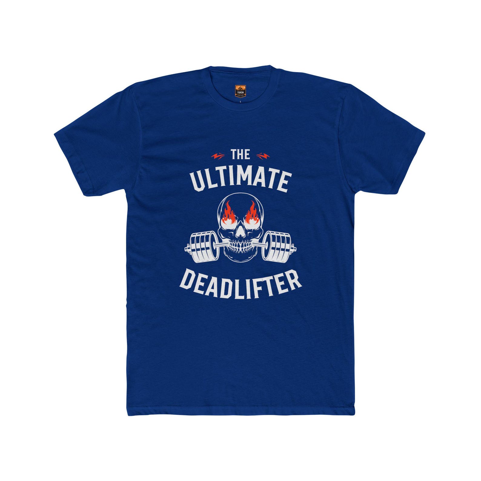 The Ultimate Deadlifter - Men s Cotton Crew Tee S