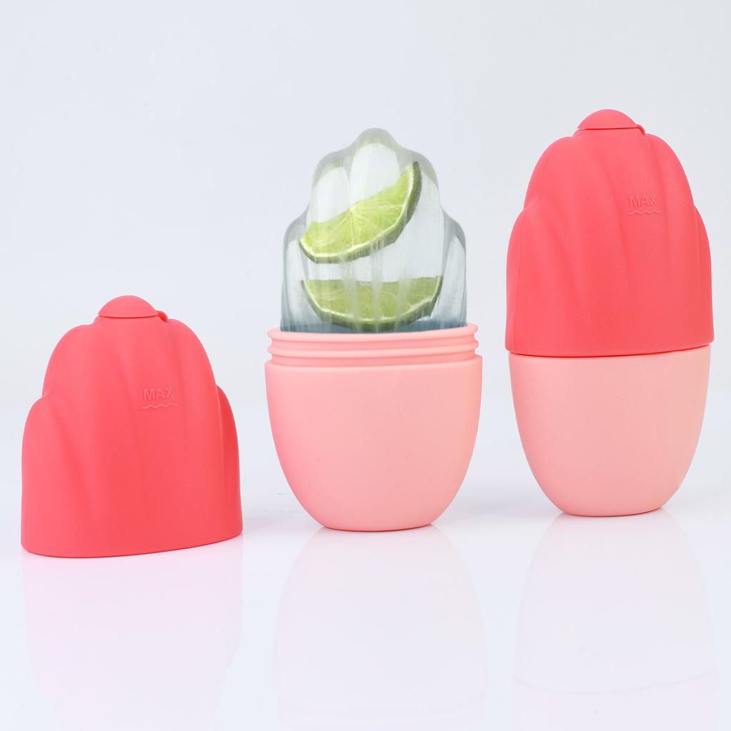 Ice Cube Roller for Face Eyes,Reusable Silicone Ice Mold,Womens Gifts,Face Massager Roller Puffiness Migraine