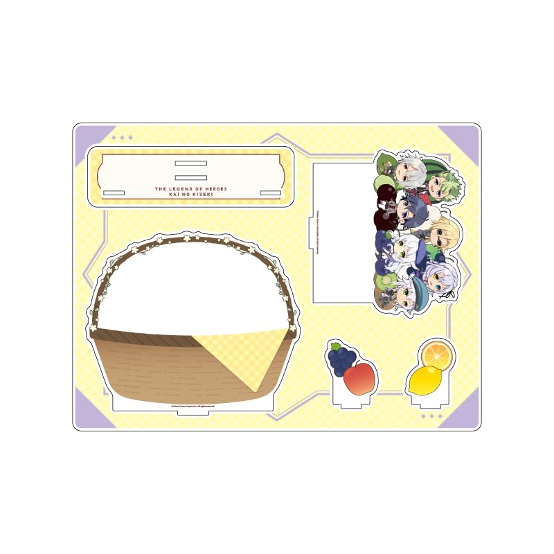 

The Legend of Trails in the Sky 02 Group Illustration B Character Acrylic Diorama Heroes [Mini Illustration]