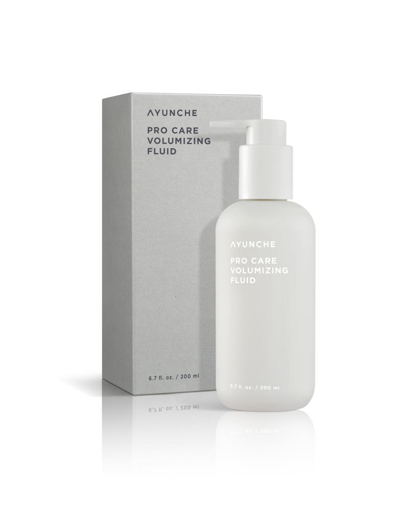 AYUNCHE Pro Care Volumizing Fluid 200ml Korean Hair Styling Treatment for Natural Volume & Heat Protection