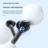 Air Max Transparente Bluetooth-Ohrhörer: Kabellose In-Ear TWS mit Touchscreen-Display & Noise Cancelling für Gaming