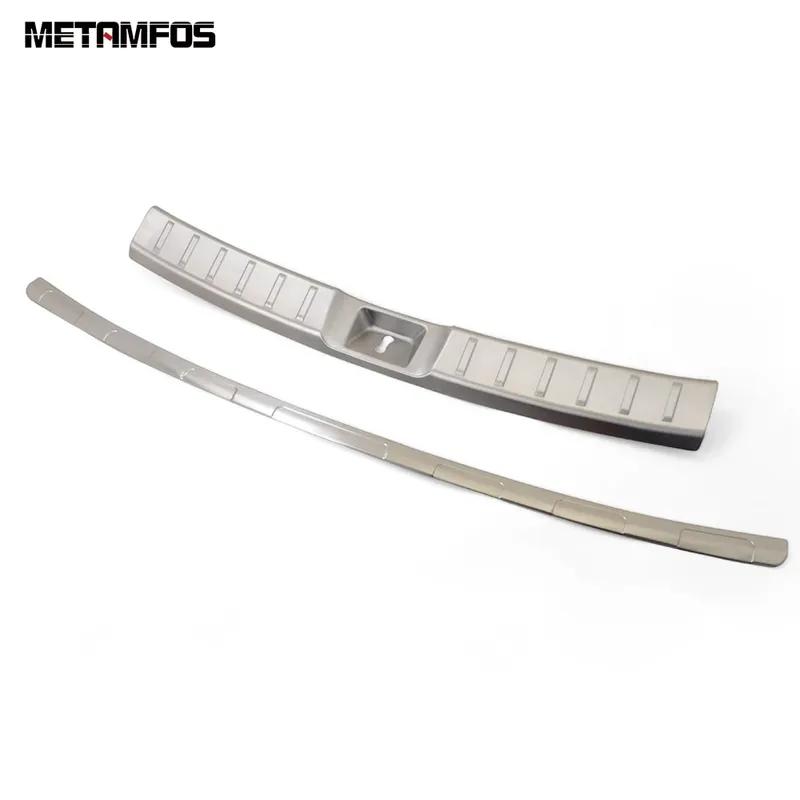 Rear Trunk Bumper Foot Plate Tailgate Door Sill Scuff Guard Plate For Mitsubishi Eclipse Cross 2017-  Car Accessories