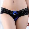 Sexy Women Panties Underwear Brazilian Thongs Girls Lace Bikini Seamless Ultra Low Waist Seamless Bow Female Bragas XS-L 2217