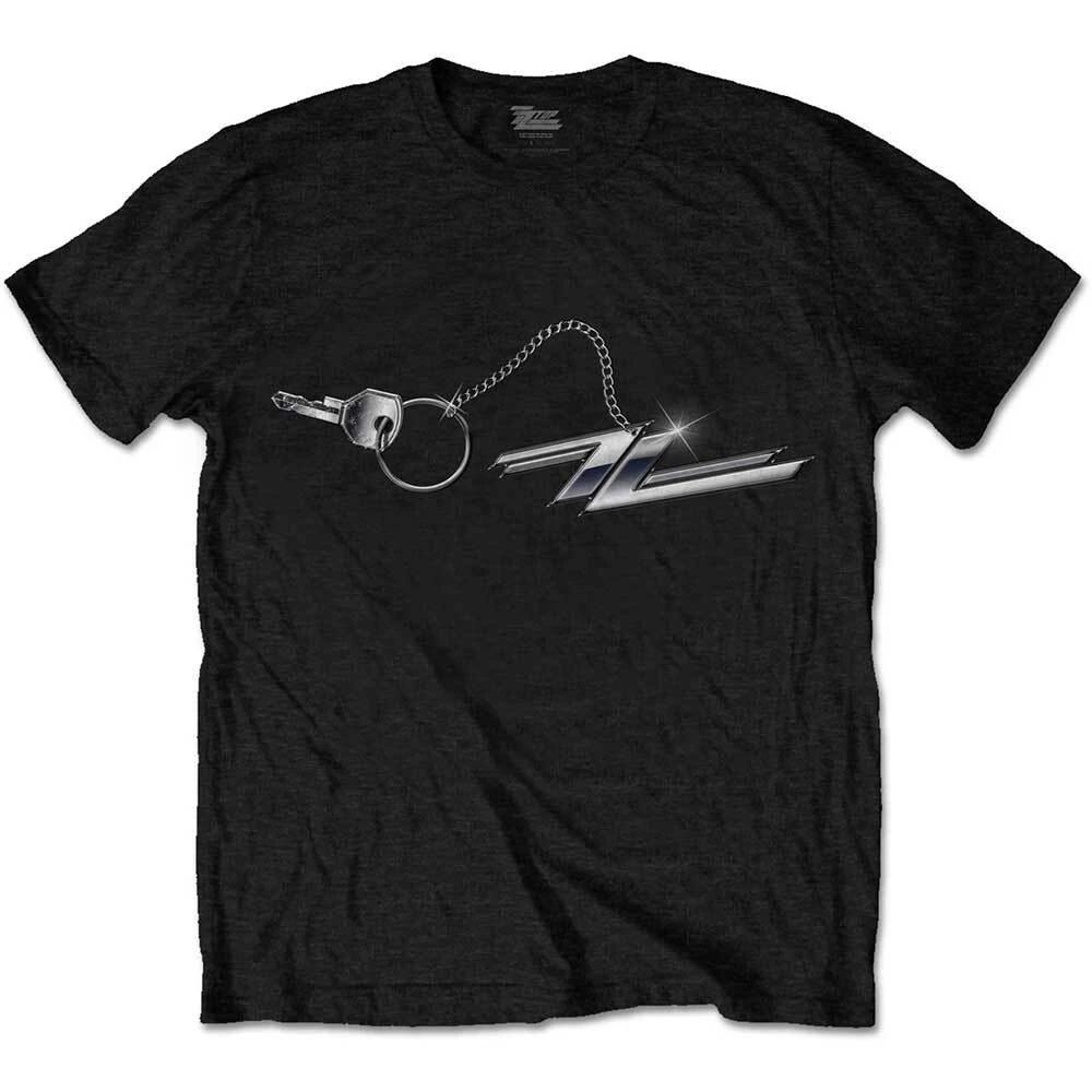 Zz Top Unisex Tshirt Hot Rod Keychain S