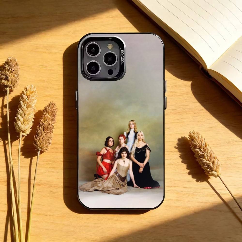 

T-The Last Dinner Party Phone Case For iPhone17,16,15,14,13,12,11 Plus,Pro Max Black Candy silver phone case iPhone15pro