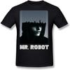 Anskan Herren Herr. Roboter Erstaunliches Design T-Shirt S Schwarz