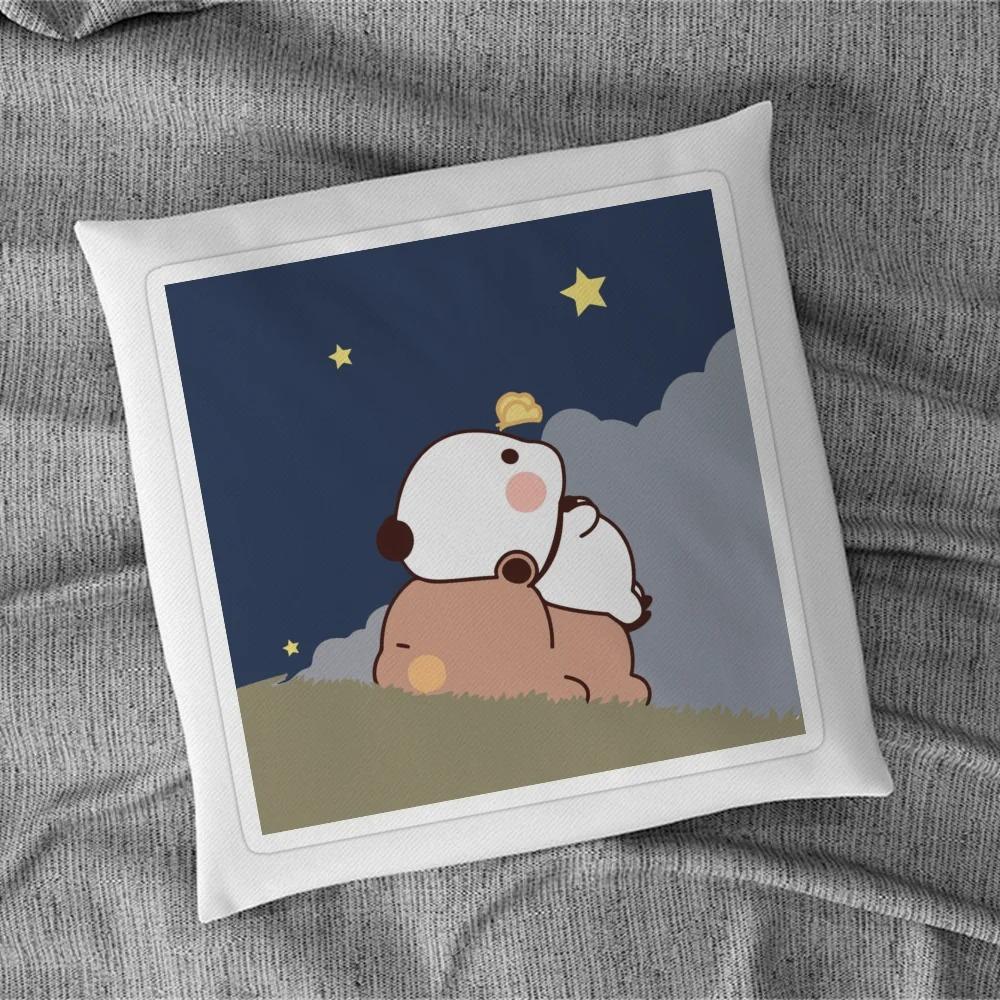 Bubu Dudu Pattern Pillowcase Car Ornaments Office Living Room Sofa Home Pillowcase