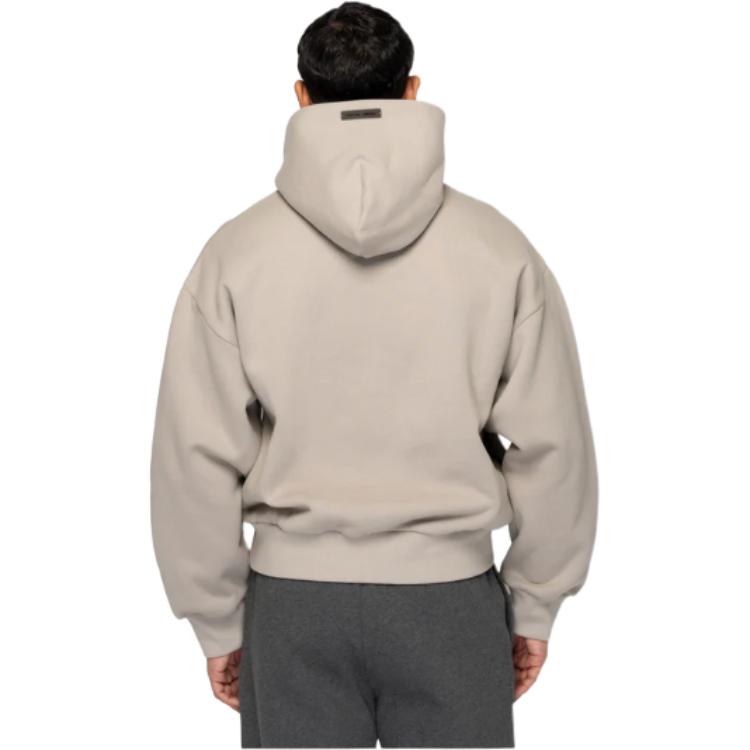 Fear of God Essentials Classic Hoodie Smoke Grey Men Tops 192HO256862F