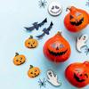2026 Best!! Orange Plastic Halloween Mini Pumpkins Pack of Home Party Decorations