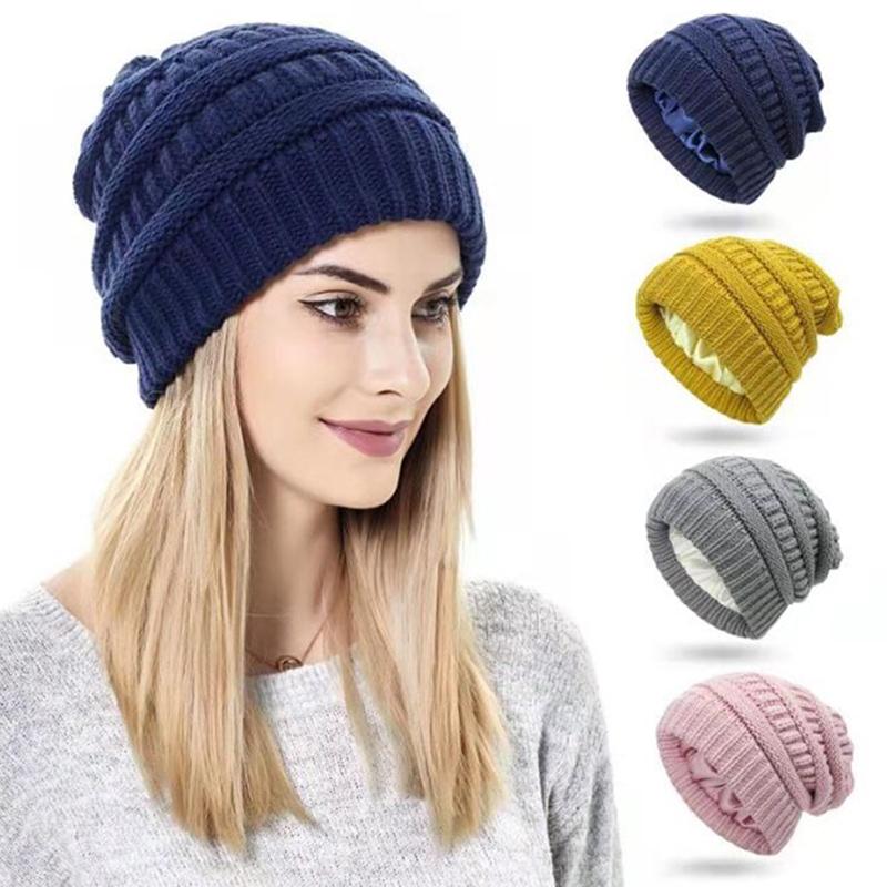 Silk satin lined women's hats Clearance