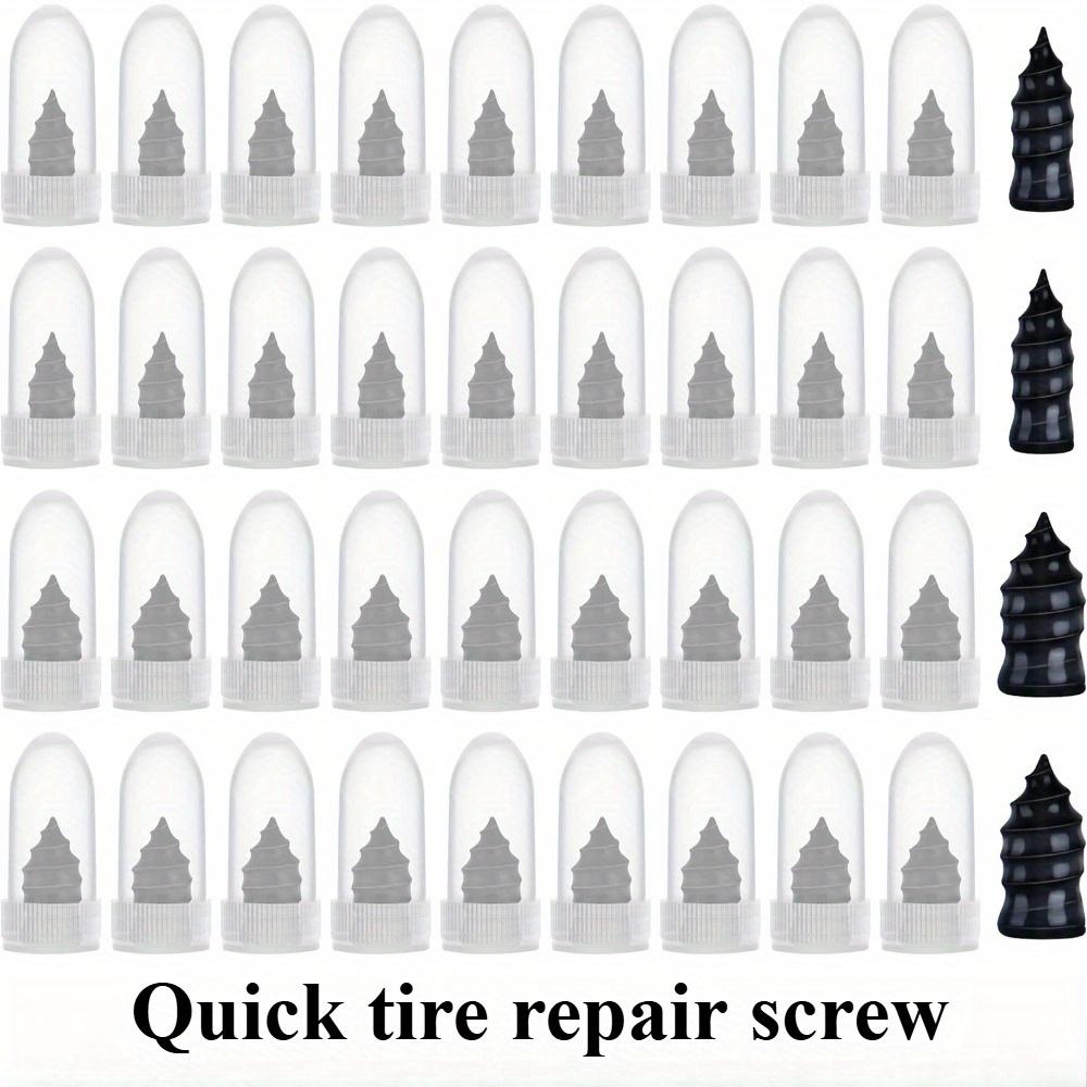 

Self-Vulc Tire Repair Kit - Auto/Moto Emergency Puncture Fix w/Plugger & Heat-Resistant Plugs