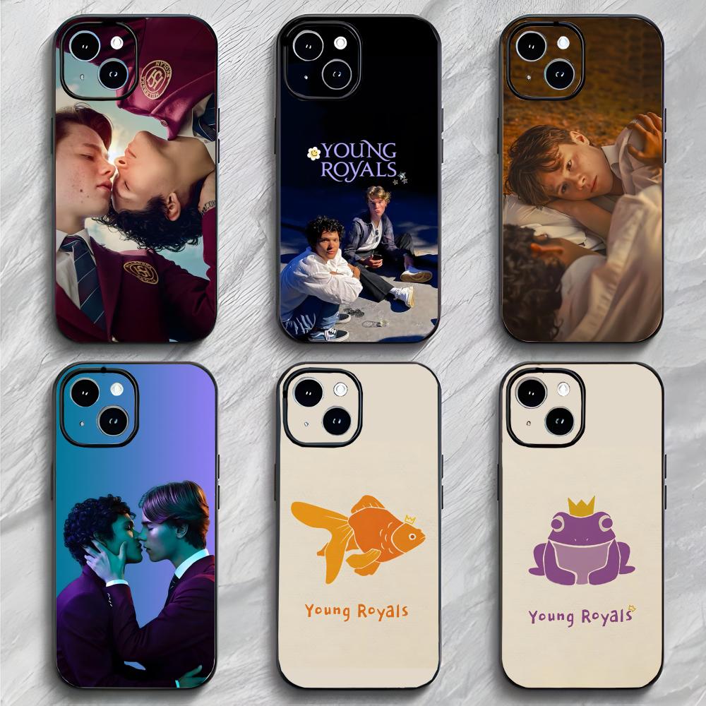 Sweet Romantic Swedish TV Y-Young Royals Phone Case Phone Case Soft Packaging Lightweight For iPhone17 16 15 14 13ProMax