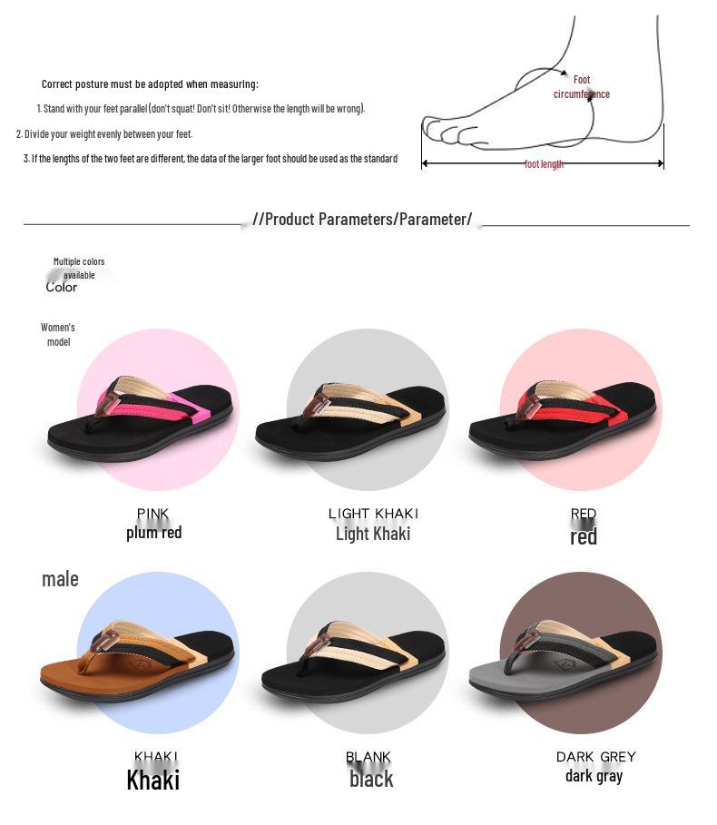 Women's Summer Flip Flops: Versatile Slippers for Home, Beach, and Outdoor Leisure | Unisex Design