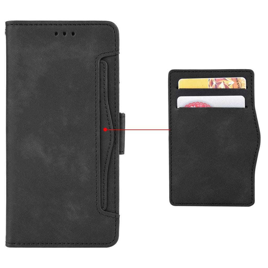 For vivo Y19s 4G/Y29 5G Leather Case Phone Wallet Cover with Multiple Card Slots