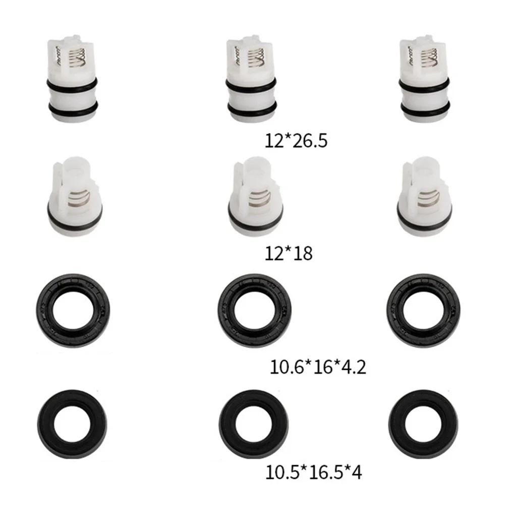 Universal Repair Kit Pump Cleaning Head Home Triangular Washer Check Valves Cleaning Easy To Install Four Corner