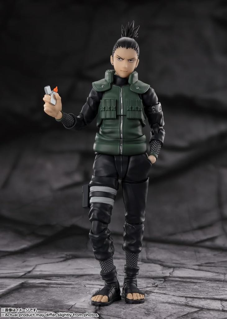TAMASHII NATIONS NARUTO Shippuden Shikamaru Nara Brain That Sees 145mm PVC ABS Painted Movable Figure S.H.Figuarts -The Ahead-Approximately &