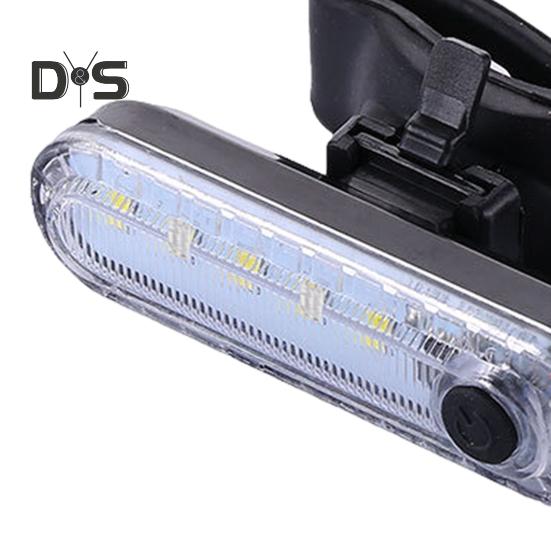 USB Rechargeable Bicycle Tail Light Energy-Saving LED Lamp Waterproof Bike Rear Safety Flashlight for Night Riding Outdoor Cycling