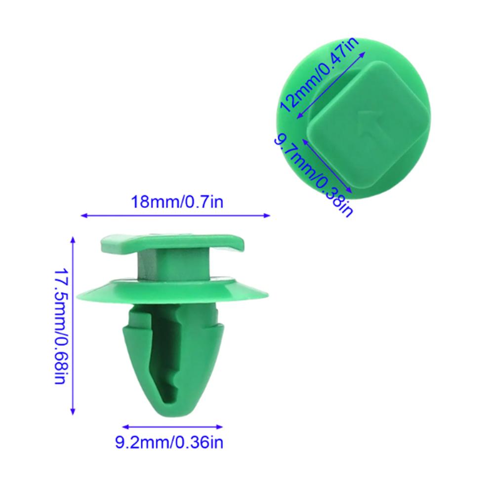 10Pcs 71748293 Front Wheel Arch Flare & Trim Moulding Clips For Alfa Romeo