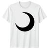 Minimalist Crescent Moon T-Shirt Crescent Moon Celestial Birthday Gift