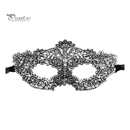 Women Lace Masque Sexy Venetian Masque Ladies Girls Upper Half-face Masque for Masquerades Costume Parties Prom Carnival