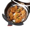 Fumede Round Disposable Aluminum Foil Bowls